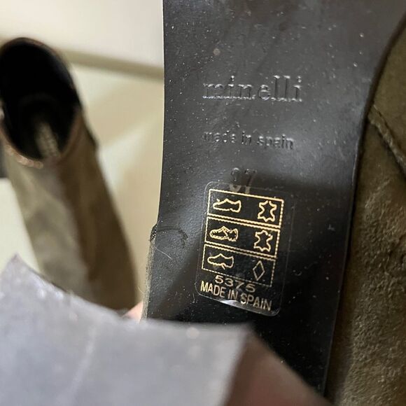 Minelli Belma KAKI Green Bootie | Size 37 - Picture 8 of 10